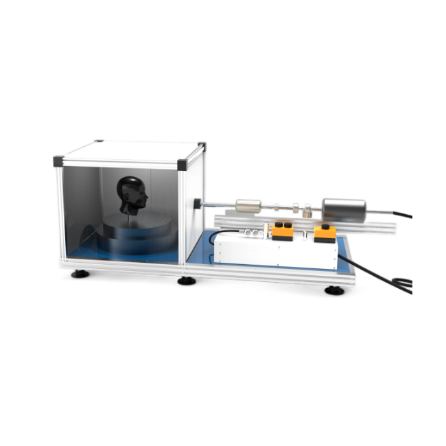 普通款消防面罩抗高速粒子冲击试验机