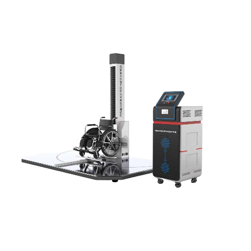 轮椅最小回旋半径转向宽度综合测试机